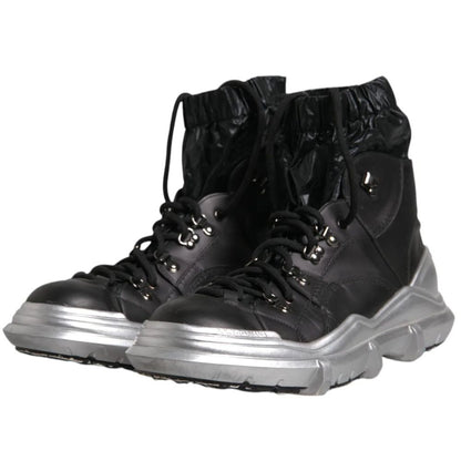 Dolce & Gabbana Black Nylon Boot