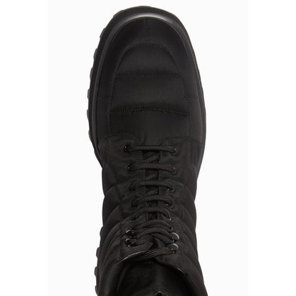 Dolce & Gabbana Black Nylon Boot