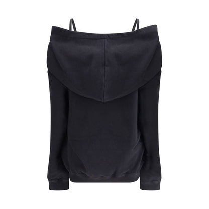 MM6 Cotton Sweatshirt with dropped shoulders