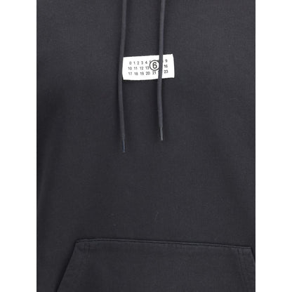 MM6 Cotton Hoodie with logo
