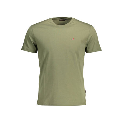 Napapijri Green Cotton T-Shirt