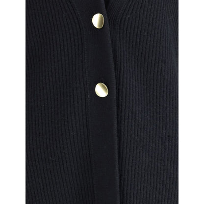 Forte_Forte Long ribbed cashmere Cardigan