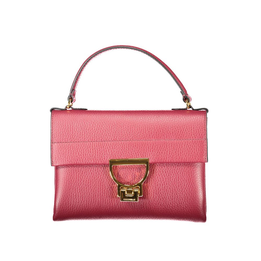 Coccinelle Purple Leather Women Handbag