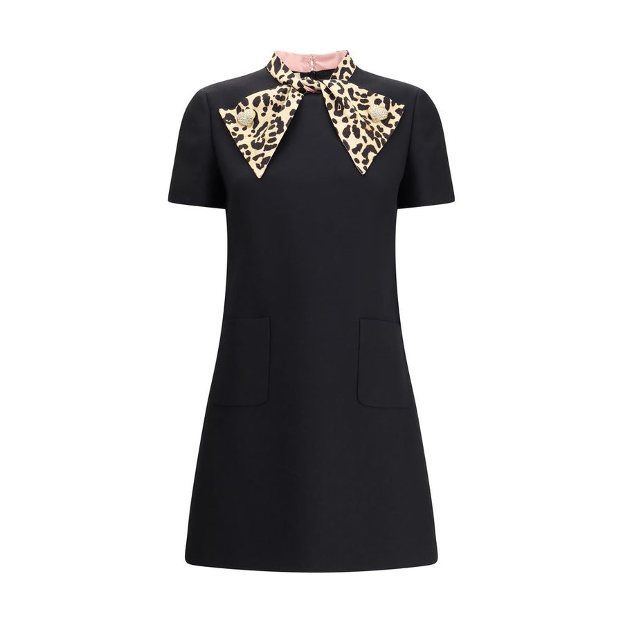Valentino Crepe couture short Dress