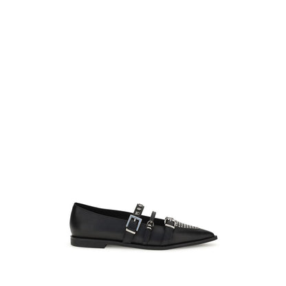 PINKO Studded Ballerinas