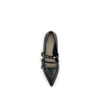 PINKO Studded Ballerinas
