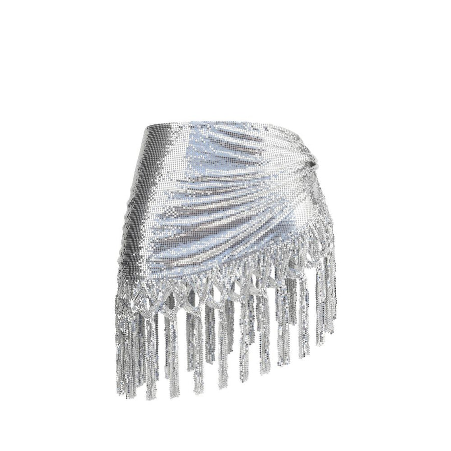 Rabanne Silver Belt