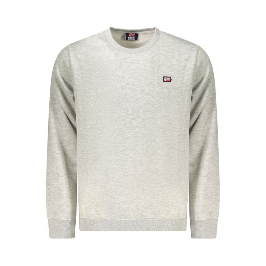 Norway 1963 Gray Cotton Men Sweater