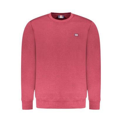 Norway 1963 Red Cotton Men Sweater