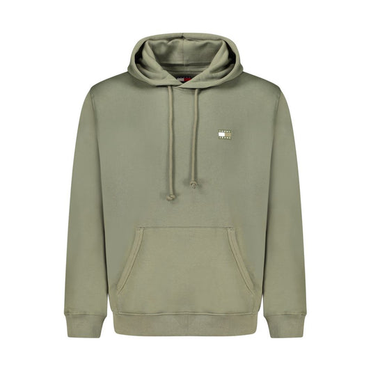 Tommy Hilfiger Green Cotton Men Sweater