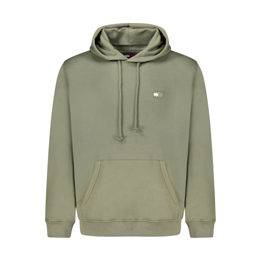 Tommy Hilfiger Green Cotton Men Sweater