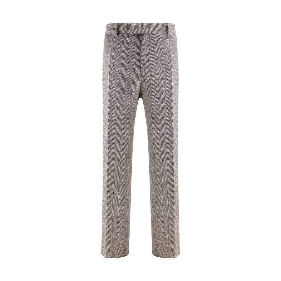 Ferragamo Wide chevron Pants