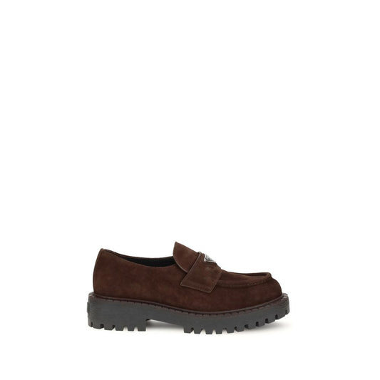 Prada Suede Loafers
