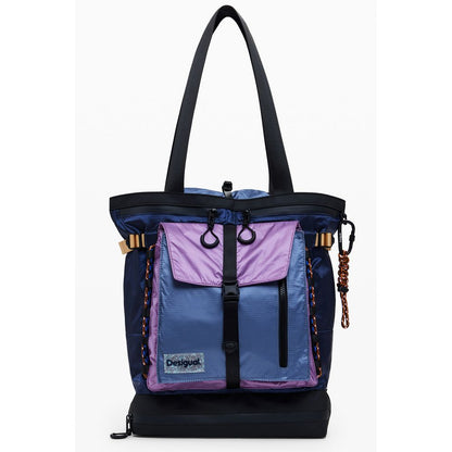 Desigual Blue Polyethylene Women Backpack