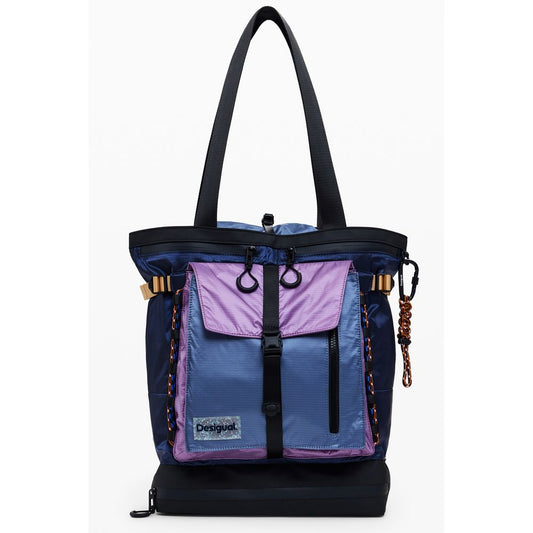 Desigual Blue Polyethylene Women Backpack