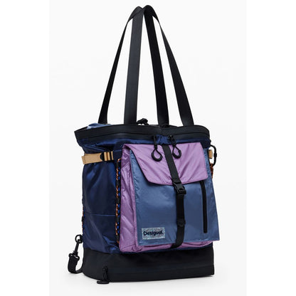 Desigual Blue Polyethylene Women Backpack
