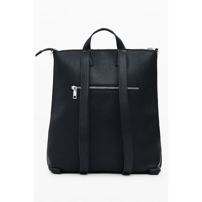 Desigual Black Polyethylene Women Backpack